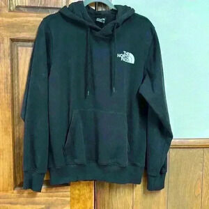 The North Face Black Hooded Sweatshirt With Kangaroo Pockets Size Men S